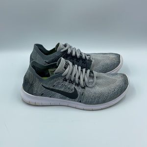 nike free rn flyknit 2017 women's wolf grey